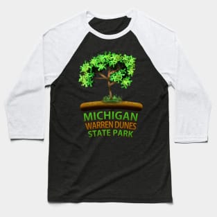 Michigan Warren Dunes State Park Baseball T-Shirt